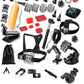 HIFFIN® Branded 45 in 1 for GoPro (Gopro7) Accessories Kit for Hero 5 4 3+ 3 2 1, SJCAM SJ4000 SJ5000, Yi & Other Action Cameras