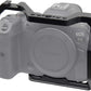 HIFFIN Camera Cage for Canon EOS R6 R5 Mirrorless Camera, Vlogging Video Shooting Filmmaking Rig Stabilizer with Dual Cold Shoe, 1/4" Mounting Points