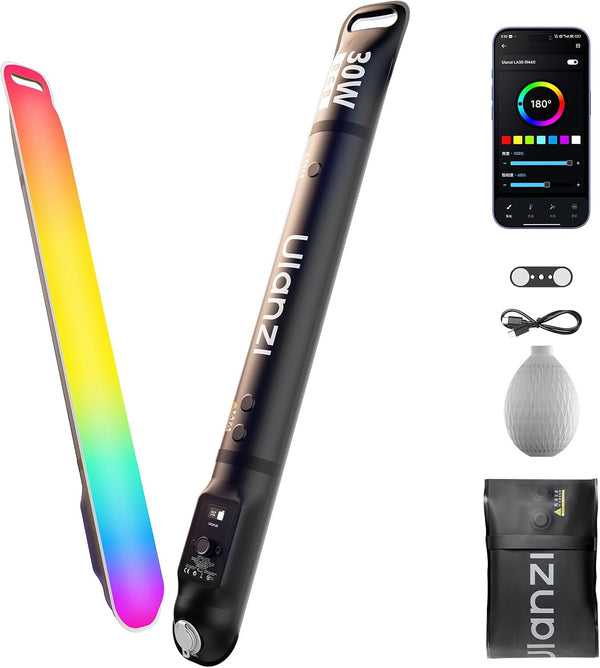 ULANZI LA30 RGB Inflatable Tube Light with App Control for Video Recording