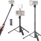 Ulanzi MT-79 Extendable Aluminum Tripod, 81" Adjustable Stand, 360° Head