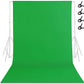 HIFFIN® 8 x 12 FT Green LEKERA Backdrop Photo Light Studio Photography Background with 4pcs Backdrop Support Spring Clamp 4.3"/11cm.