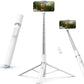 TELESIN 70" Phone Tripod Stand, Auto-Open Selfie Stick, Magnetic Remote, 360° Adjustable