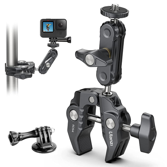 R094 Smart Super Clamp, Multi-Functional Camera & Mobile Clamp