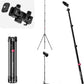 ULANZI TT43 II Light Stand 86.6" Reverse Fold Tripod QR Tilt Head 8.8lb Boom Pole