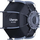Ulanzi AS-D30 30cm Mini Bowens Mount Octagon Softbox Octagonal Speedlite, Studio Flash, Speedlight Umbrella Softbox with Carrying Bag, Lightweight Compatible with Ulanzi 40W/40W Pro/60W Video Light.