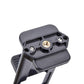 HIFFIN® 2in1 Tripod Mount Phone Tablet Holder Clip for iPhone iPad tab Clamp Clip Stand 2 in 1 Mobile Tab Clip Universal 1/4" 2 in 1 Phone and Tablet Holder
