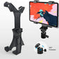 HIFFIN® iPad Tripod Mount Adapter Universal Tablet Holder Fits Ipad Air, Mini, Surface, Nexus and Most Tablets, Use on Tripod, Monopod, Selfie Stick, Tabletop Tripod Stand (IPAD Holder with 1/4 screw ball head)