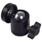 HIFFIN® 5 Pcs Combo Swivel Mini Ball Head 1/4" Screw 360 Degree Aluminum Alloy Body Rotating Swivel Mini Tripod Ball Head with 1/4" Screw...