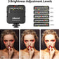 Ulanzi VL49 2000mAh LED Video Light, 3 Cold Shoe Mounts, Type C Charging