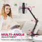 ULANZI T2 Adjustable Tablet Holder, Carbon Steel Desk Clamp for 4.6–12.9" Devices