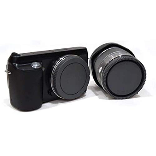 HIFFIN® Rear Lens Cap & Camera Body Cap for All Canon DSLR Cameras