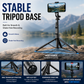 H16 Selfie Stick Tripod Bluetooth Remote 157cm 360° Android iPhone