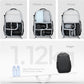 ULANZI YY038 Travel Camera Backpack 22L for Mirrorless DSLR, 16-inch Laptop Compartment, Anti-Theft Water-Resistant Photography Bag with Tripod Holder, Compatible with Sony Canon Nikon Fujifilm(Black)