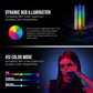 HIFFIN HF-1000 RGB LED Light Stick | 60 Watt, 18700 Lux | 2500K-9000K | CRI 95+ | 24 FX | App Control | Rechargeable LED Light for Photography & YouTube