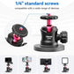 ULANZI Magnetic Camera Mount, 360° Ball Head, 6 Magnets for Action Camera