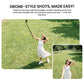 ZP001 5Ft Extendable Selfie Stick, 153cm 5-Section Monopod, 1/4" Screw & Shoe Mount, Mobile/GoPro Holder, Black