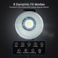 COB-120P Professional 120W Bi-Color Video Light for Studio Film Recording, 3200K-5600K Dimmable with Remote Control