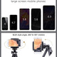 HIFFIN® 360 Degree Rotation Mini Tripod Support Stand for DSLR and Smartphones - Foldable Shockproof Lightweight Bracket for Mobile Phones/DSLRs. (Tripod Support 7 + 3 inches with Holder)