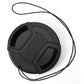 HIFFIN® 52MM Snap-On Front Lens Cap/Cover for Canon, Nikon, Sony, Pentax All DSLR Lenses