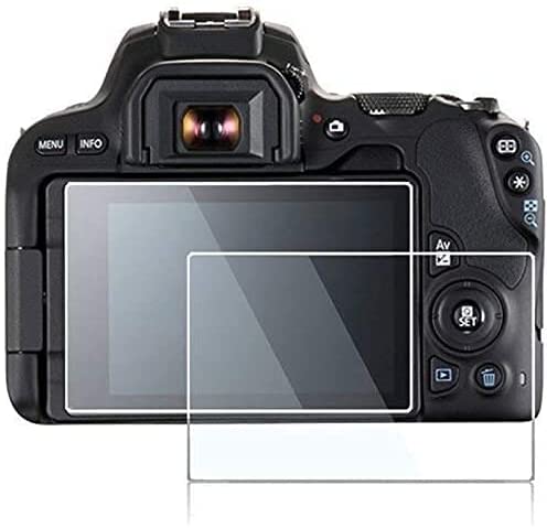 Hiffin LCD Screen Protector Clear Tempered Glass Film Camera LCD Screen Protector Guard 6 Layer (LCD PLAIN NIKON D7500)