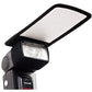 HIFFIN® Mini Silver White Flash Diffuser Reflector for Camera in Rectangle Shape