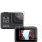 HIFFIN® Action Pro 9H Tempered Glass Film Screen Guard LCD Lens Protector Compatible with GoPro Hero 8 (Pack of 2)