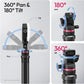 ULANZI MT-80 7FT Aluminum Tripod Stand Auto Pop-Up 360 Ball Head DSLR