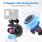 ULANZI Magnetic Camera Mount, 360° Ball Head, 6 Magnets for Action Camera