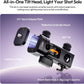 ULANZI TT43 II Light Stand 86.6" Reverse Fold Tripod QR Tilt Head 8.8lb Boom Pole