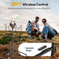ULANZI SK27 61'' Extendable Phone Tripod/Selfie Stick, Bluetooth Remote