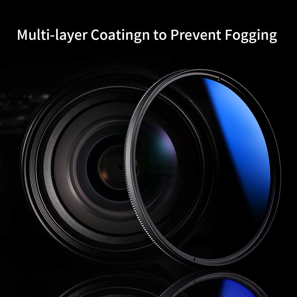 HIFFIN Super DMC CPL 62mm 99 PCNT Transmittance MC Japan Optics 16-Layer Multi-Coated Polarized Filter Protects Front Lens Element Rugged Black Filter Ring