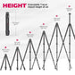 Zero F38 Carbon Fiber Camera Tripod, 62.6", 360° Ballhead, 39.6lbs Max Load