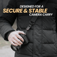 Slide Belt Adjustable Neck/Shoulder Sling Strap, QR Black Nylon, 61–124cm DSLR
