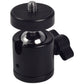 HIFFIN® Swivel Mini Ball Head 1/4" Screw 360 Degree Aluminum Alloy Body Rotating Swivel Mini Tripod Ball Head with 1/4" Screw Thread Base Mount for Lighter DSLR Camera Camcorder