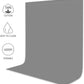 HIFFIN® 8x12 ft Blue|Gray|Black Screen, Photography Backdrop Background with 2 Clip, Chromakey Panel for Photo Backdrop Video Studio, Muslin Background.