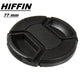 HIFFIN® 77 MM Snap-On Front Lens Cap/Cover for Canon, Nikon, Sony, Pentax All DSLR Lenses