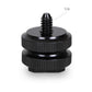 HIFFIN® Camera Shoe Pro 1/4" Mount Adapter for Tripod Screw to led Light Hotshoe