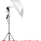 HIFFIN® 20W Bulb Branded E27 Double Light Socket Swivel Mount & Umbrella Holder for Photography, Film, & Video Studio