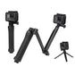 HIFFIN® 3-Way Monopod Grip Arm Tripod Foldable Selfie Stick, Stabilizer Mount Holder for GoPro Hero 9/8/7/6/5, SJCAM SJ6, SJ7, SJ5000,
