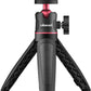 ULANZI MT-08 Mini Smartphone Selfie Stick Tripod for iPhone, Camera Extendable Handle Grip Vlog Pole for Sony