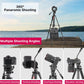 ULANZI VT-02 Metal Tripod – Heavy Duty Portable, Adjustable for DSLR/Phones