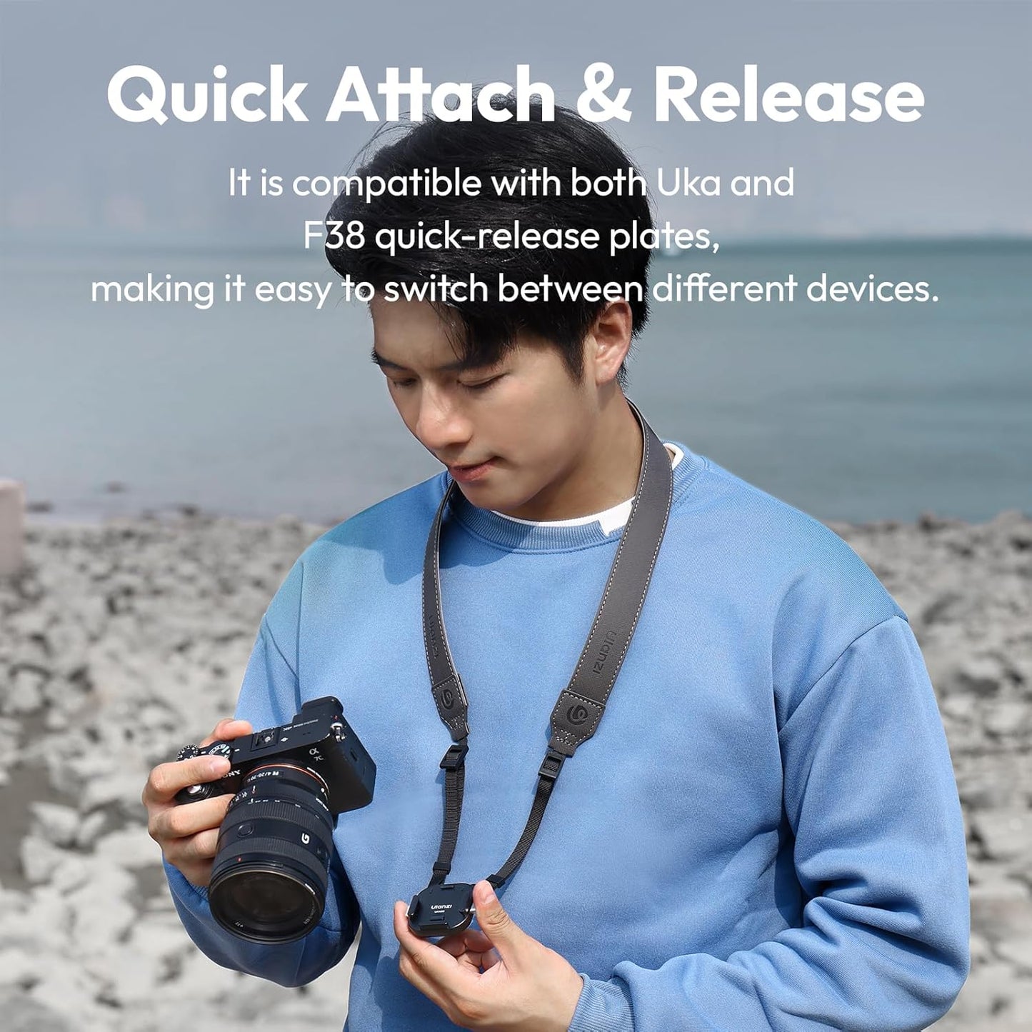 ULANZI UKA06 Camera Backpack Strap Clip Shoulder Strap Quick Release Kit