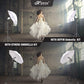 HIFFIN® E27 Studio Single Holder KIT Umbrella White + Studio Light Stand 9 FT+ Umbrella and Bulb Holder KIT Set of 1