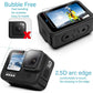 HIFFIN® hero 9 Screen Protector for GoPro Hero 9 Black, Ultra Clear Tempered Glass Screen Protector + Tempered Glass Lens Protector + Tempered Glass Front LCD Display Film for GoPro Hero9 Action Camera