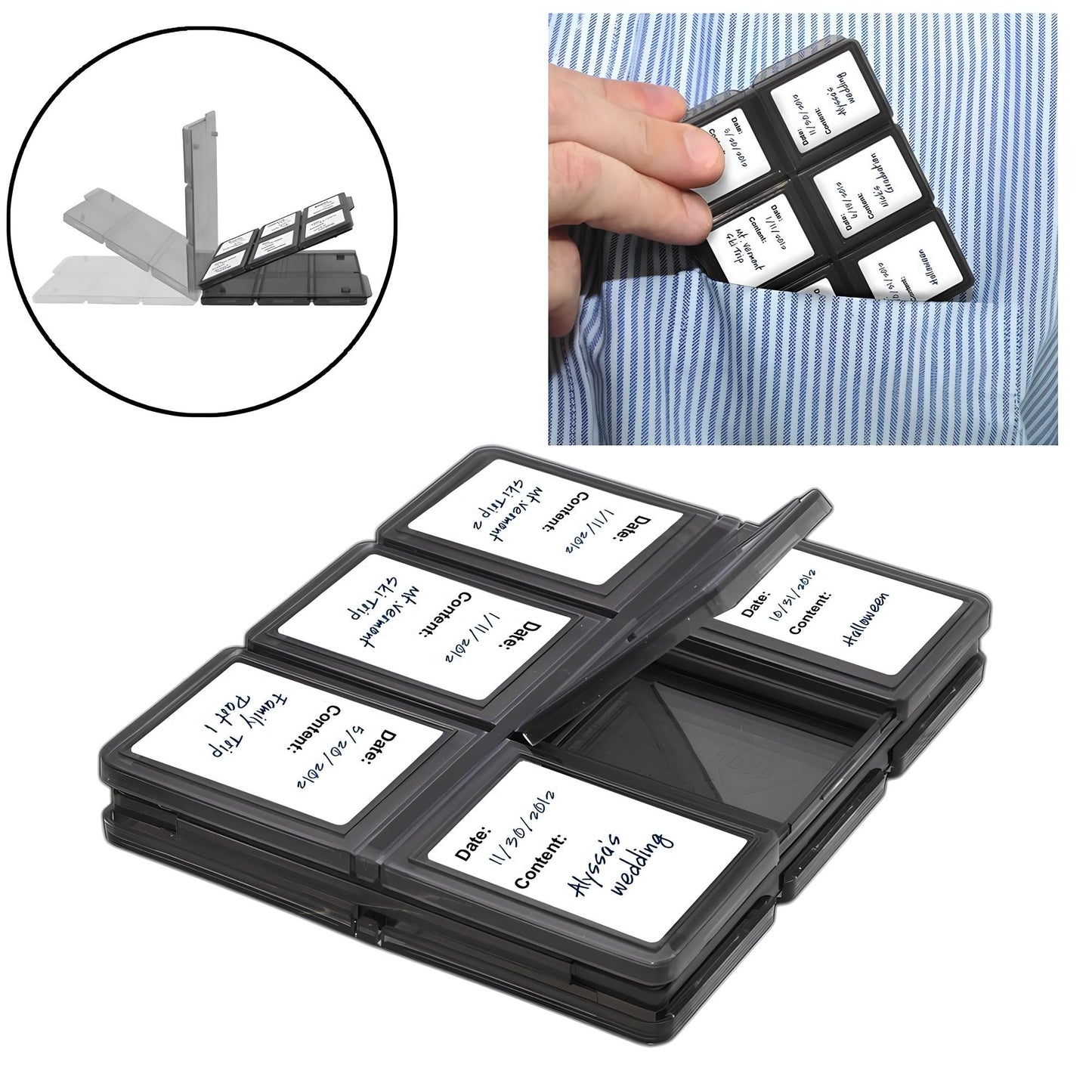 12 in 1 Memory Card box