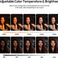 ULANZI M10 Magnetic Selfie Light Gooseneck | 2500-4500K, 5 Modes, MagSafe