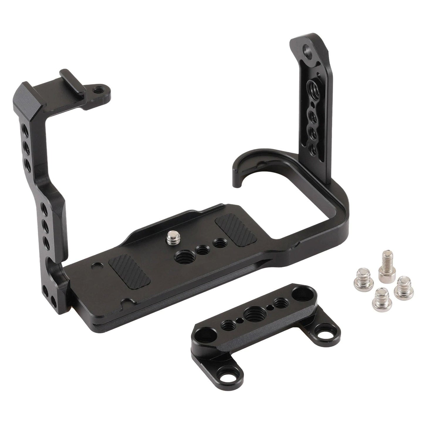 FX2 Metal Camera Cage Arca-Type Quick Release Cold Shoe 1/4″ & 3/8″ Thread Mount