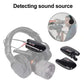 LENSGO LWM-308C Dual-Channels Lavalier Wireless Microphone - 2 Transmitter & 1 Receiver 50 Meter Range 8 Hour Battery for DSLR Camera Smartphones Gimbal Video Vlog Interview Clip-on Lapel Mic (2 TX & 1 RX)