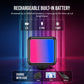 VL49 RGB Video Light, 3000-9000K, 1200mAh, 9 Effects, CRI 95+