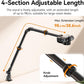 ULANZI ZJ02 Camera Desk Mount Stand Overhead Magic Articulating Arm
